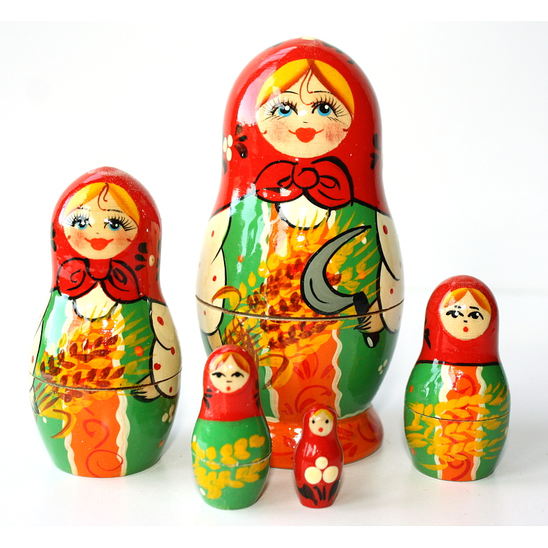 Vyatka Matryoshka - Farm girl