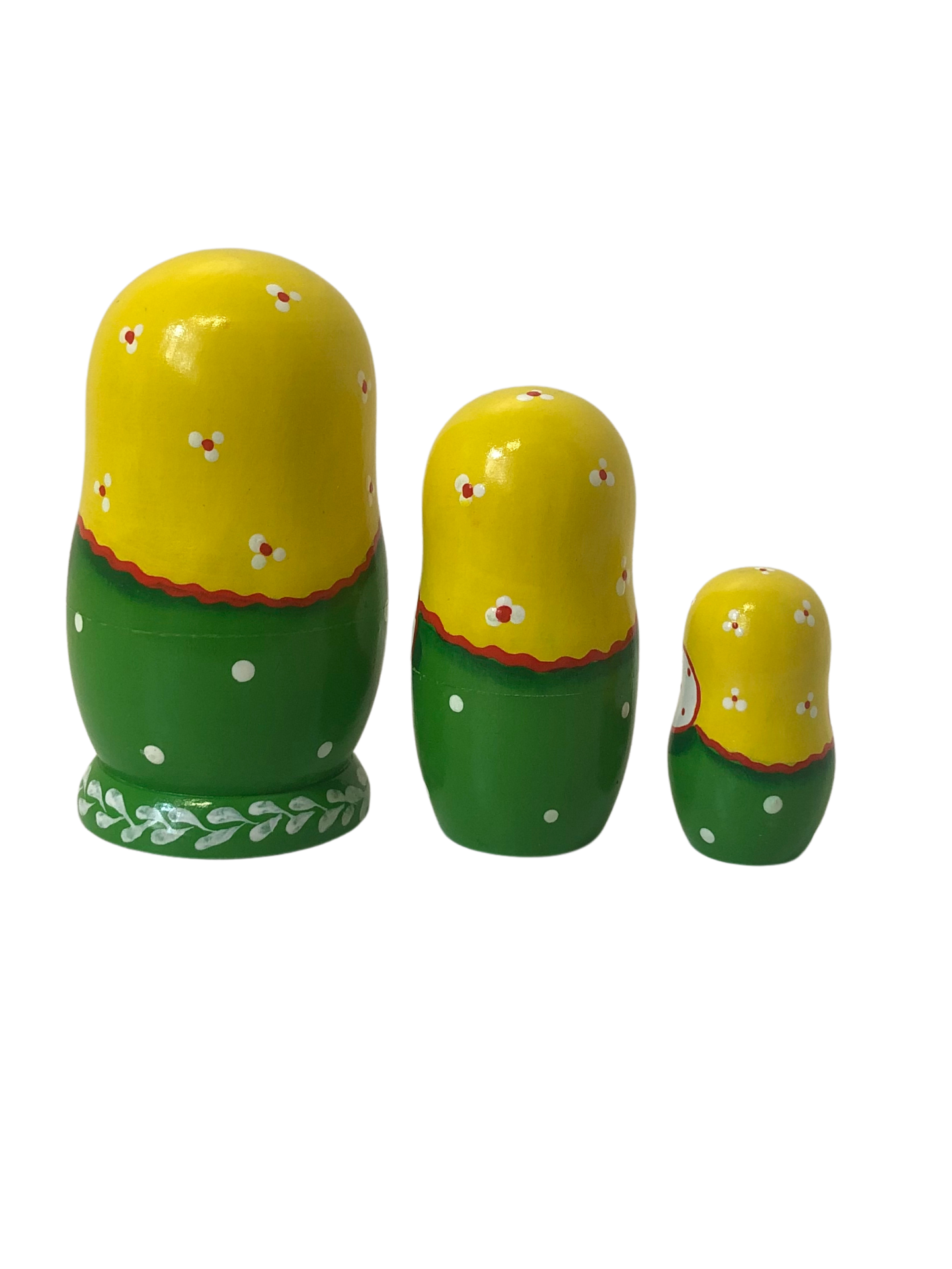 Girl with Bouquet Artists Matryoshka - set of 3