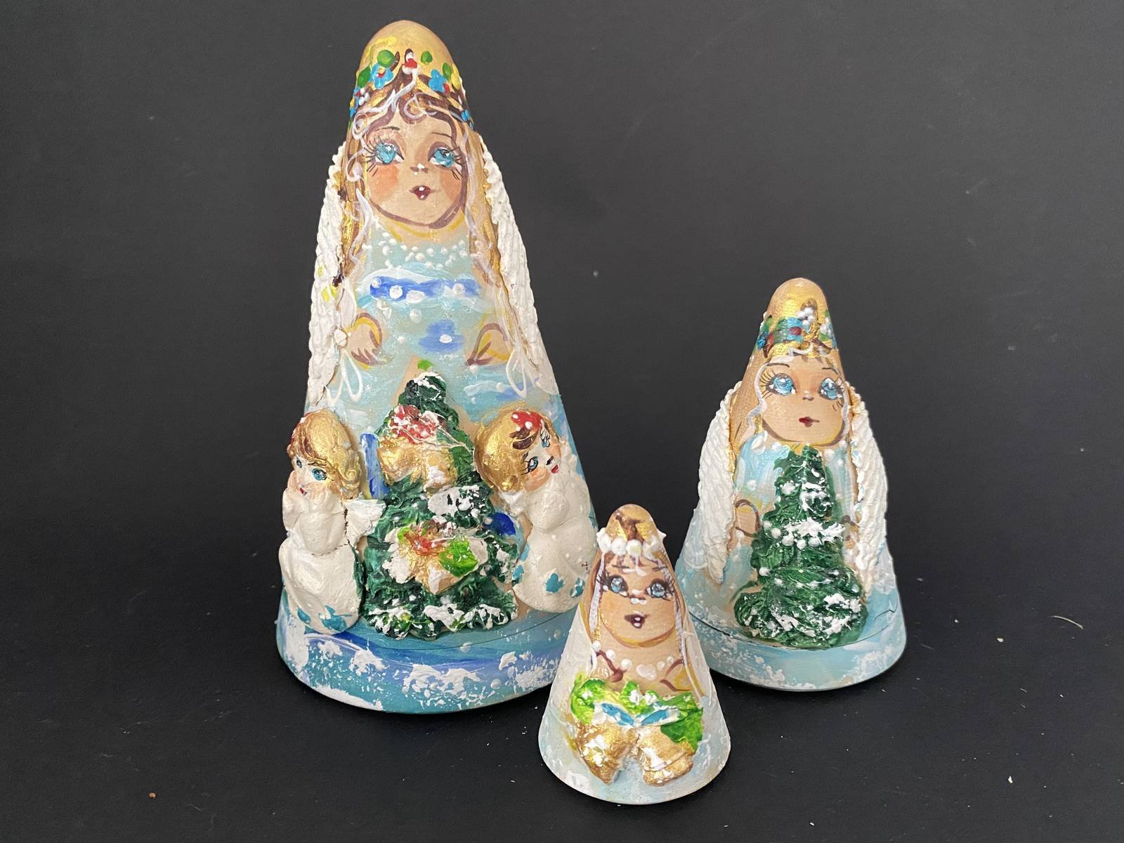 Xmas Matryoshka - Winter Angel