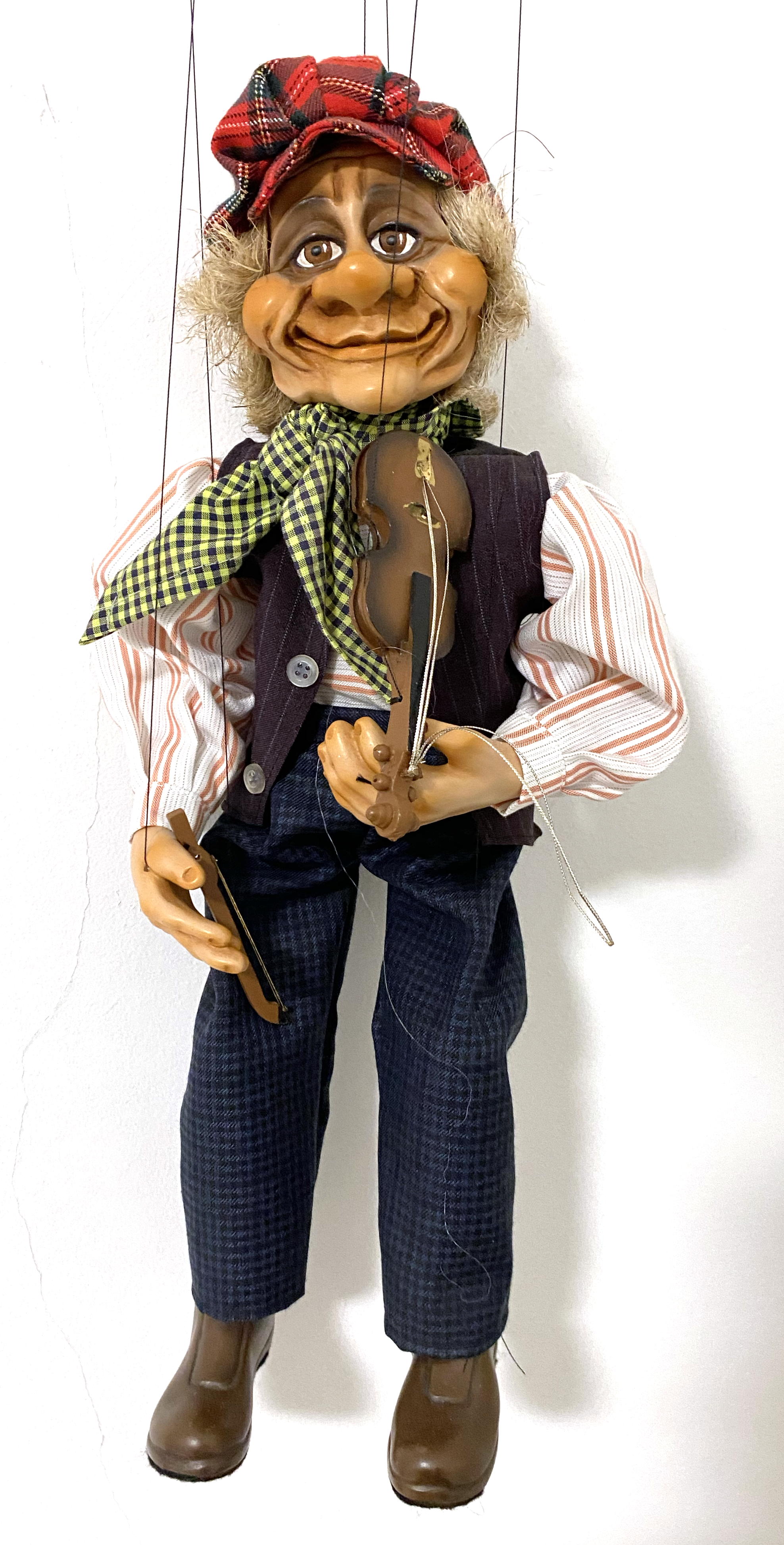 Czech Marionette - Hurvinik with violin