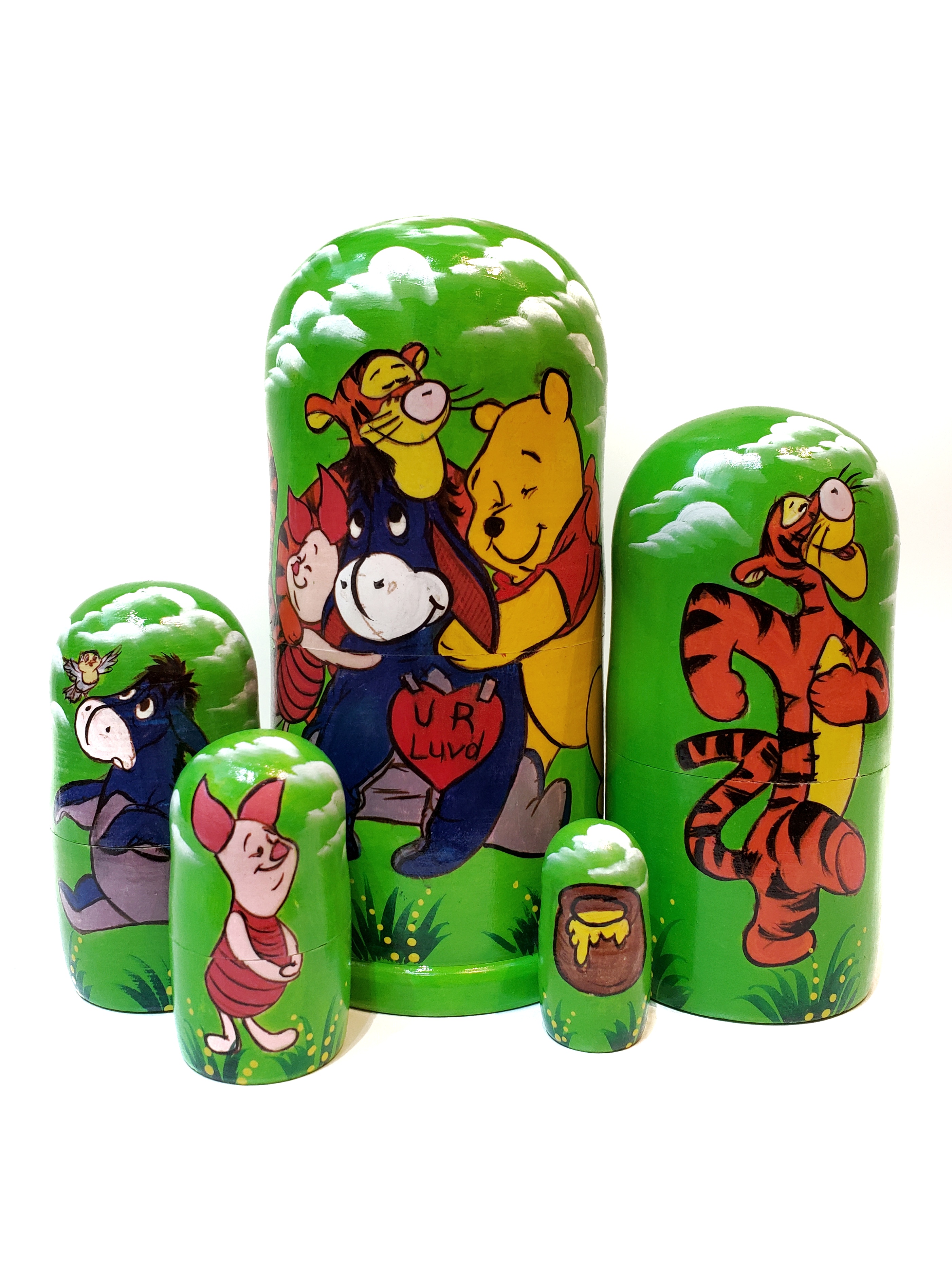 Novelty Matryoshka Winnie the Pooh (5 nested set)