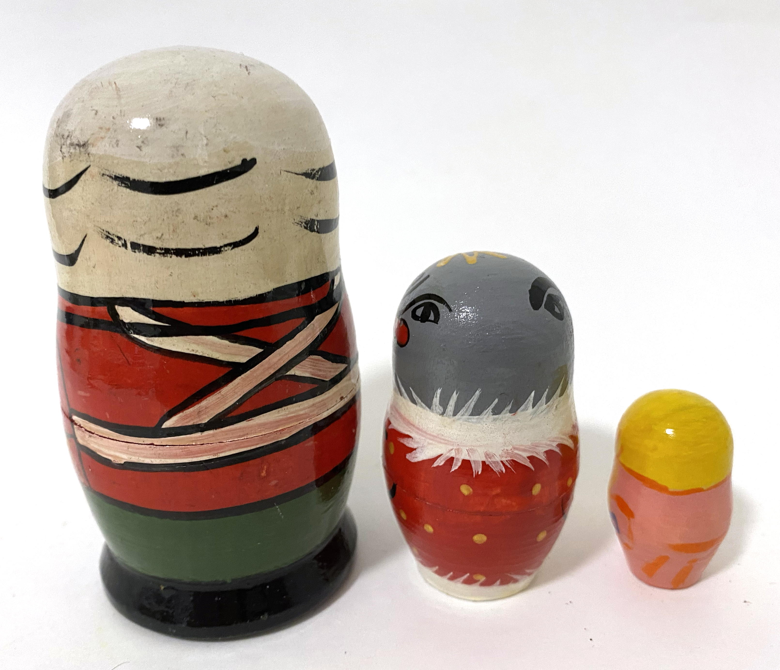 Artists Matryoshka - Nutcracker