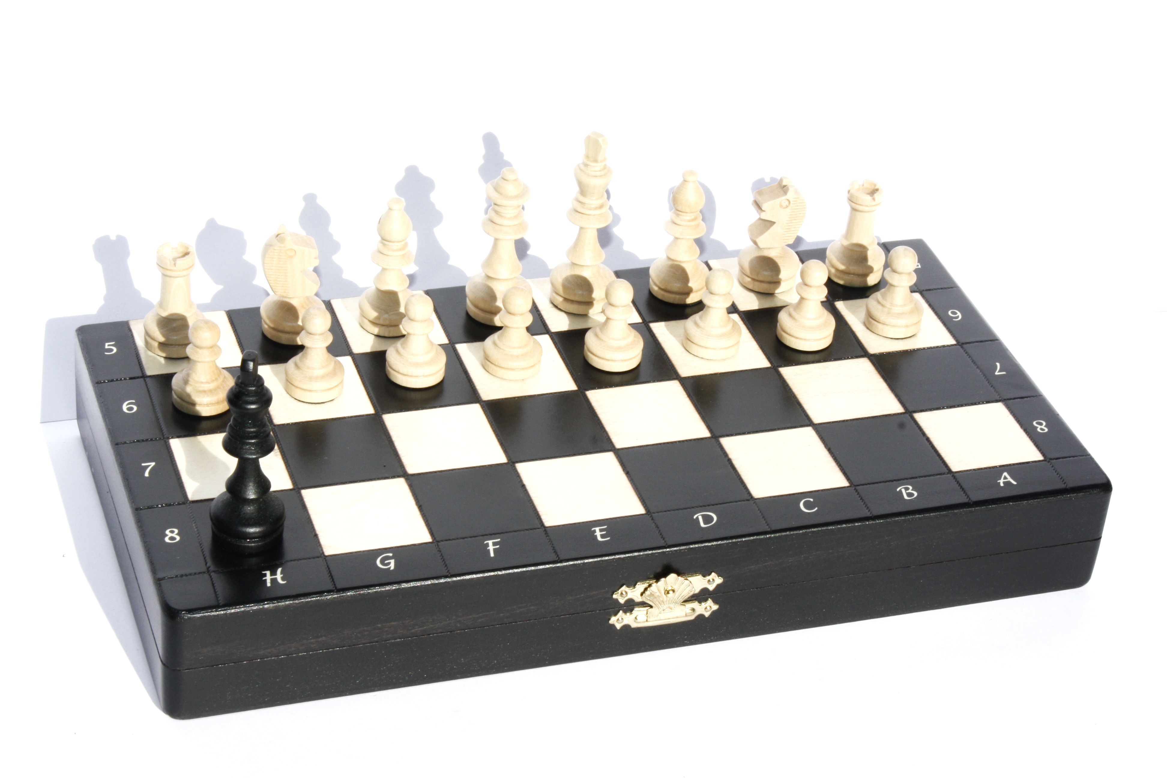 Handmade Wooden Chess Set - Magnetic Staunton small