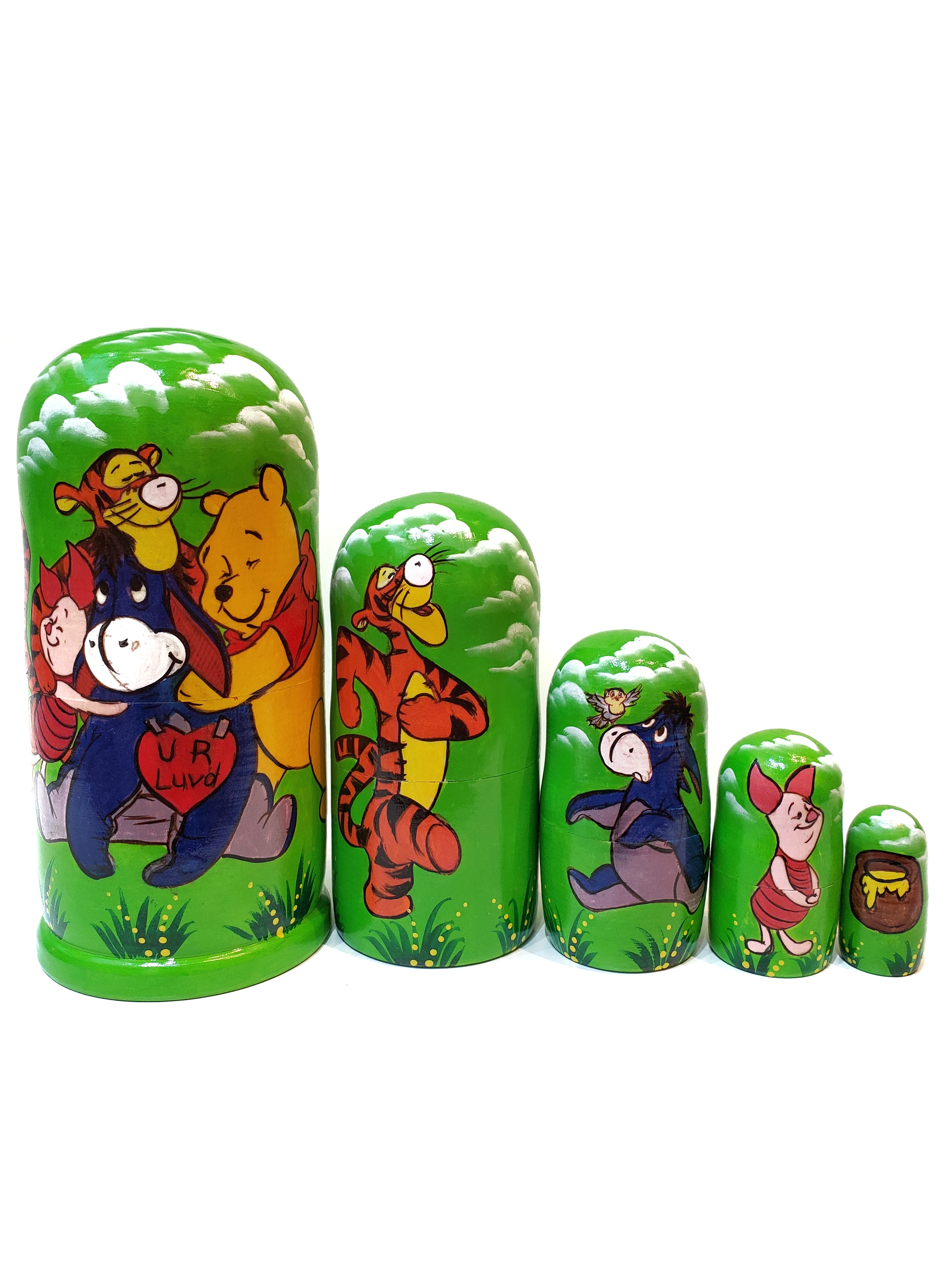 Novelty Matryoshka Winnie the Pooh (5 nested set)